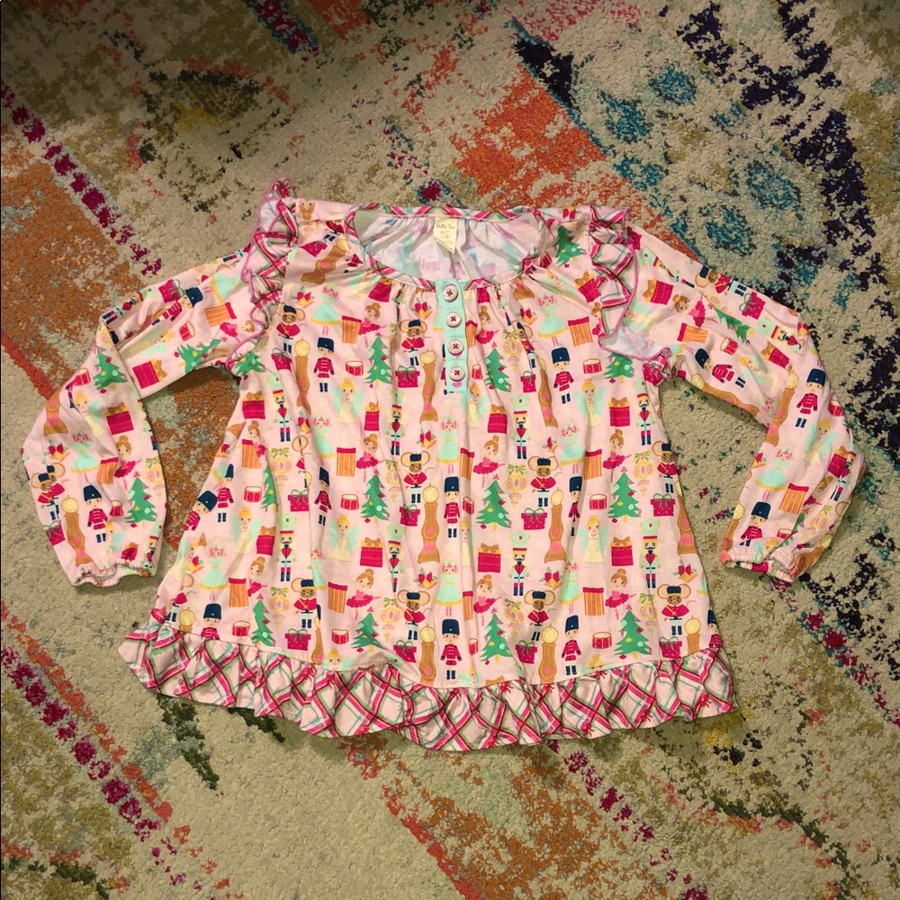 Matilda Jane pj top Christmas